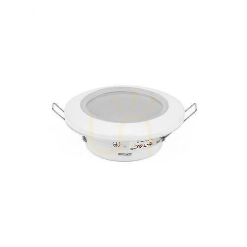 Prüfen Weiße GU10-Einbauleuchte V-TAC VT-981-W IP44 9,25 cm
