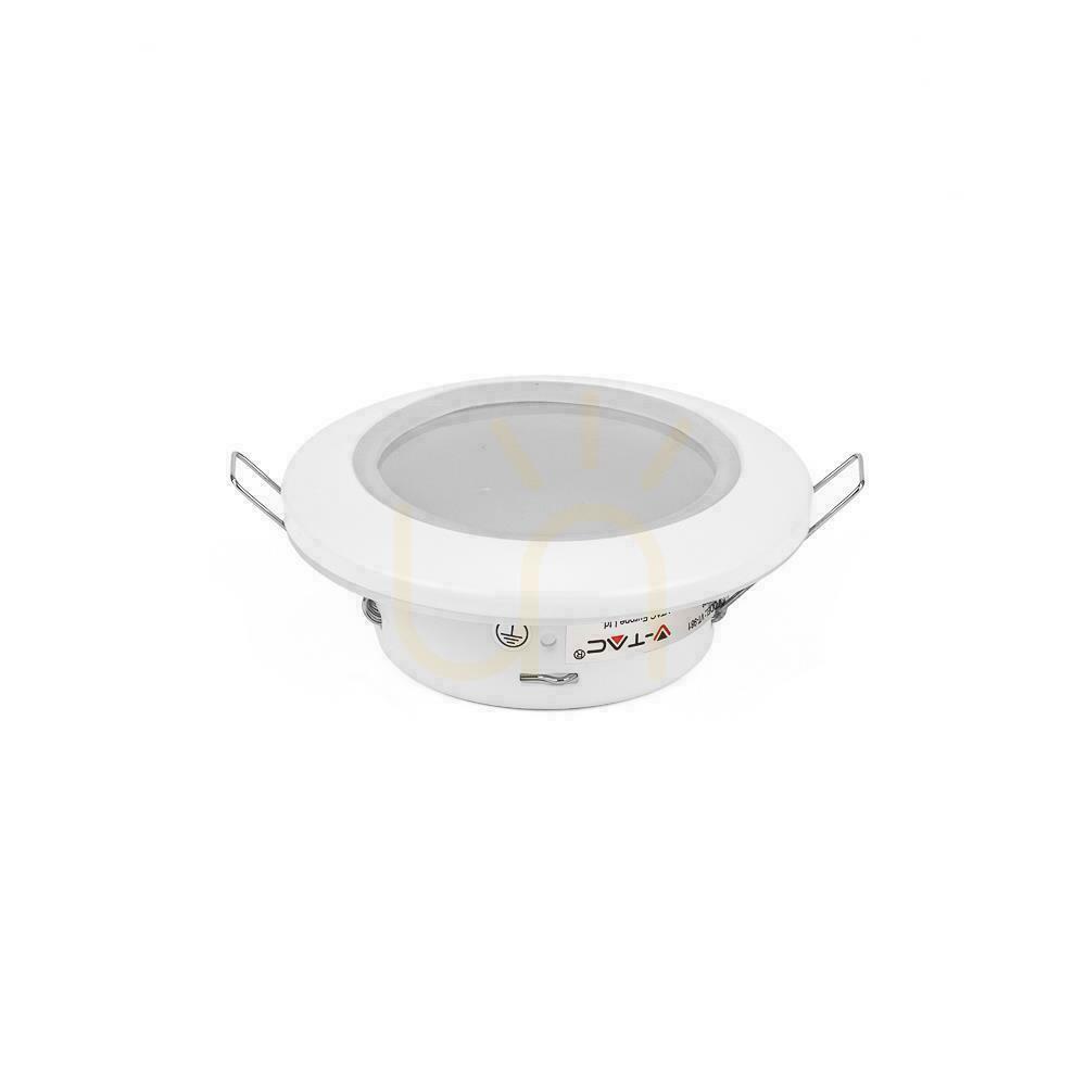 Aussicht Mesh V-TAC GU10 Versenkt Rund Abgedichtet mit Glas IP44 Weiß VT-981 3 Jahre Garantie Mesh V-TAC GU10 Versenkt Rund Abgedichtet mit Glas IP44 Weiß VT-981 3 Jahre Garantie