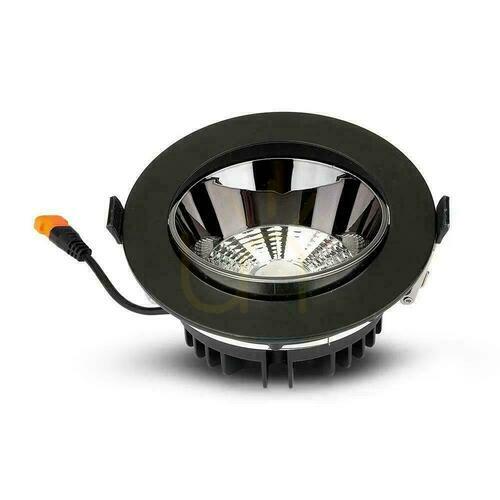 Prüfen Downlight V-TAC SAMSUNG CHIP 20W Schwarz Tilt VT-2-13 4000K 1780lm 5 Jahre Garantie
