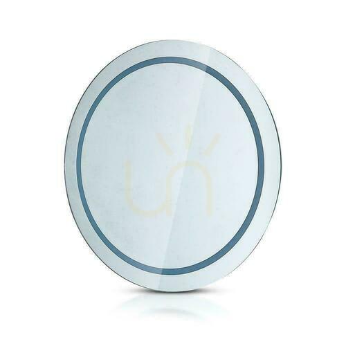 Prüfen V-TAC Mirror 25W LED Anty Pair Rund 60cm IP44 In Touch CCT Farbe 3in1 VT-8602 3W1 85lm