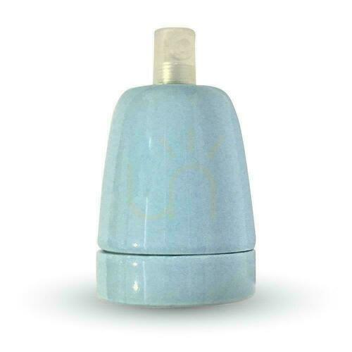 Prüfen V-TAC VT-799-BL 5 Jahre Garantie Porzellan blaue Pendelleuchte.