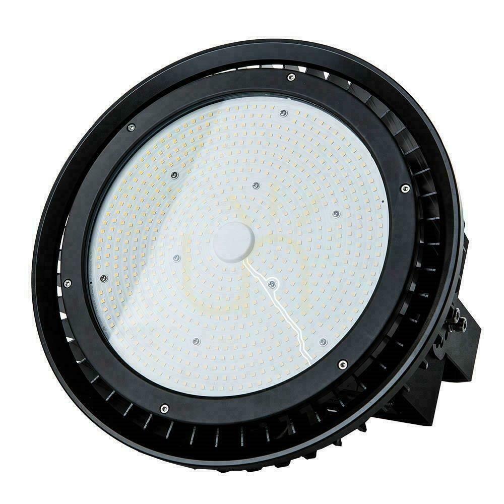 Aussicht V-TAC 500W LED High Bay Zas Leuchte.. Mean Well Dimmbar Schwarz VT-9500 6400K 65000lm 5 Jahre Garantie V-TAC 500W LED High Bay Zas Leuchte.. Mean Well Dimmbar Schwarz VT-9500 6400K 65000lm 5 Jahre Garantie