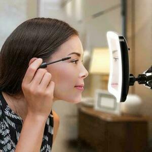 V-TAC Portable Spiegel 3.2W LED Badezimmer Makeup 4xAAA fi.17CM Chrom VT-7573 6400K 30lm small 7