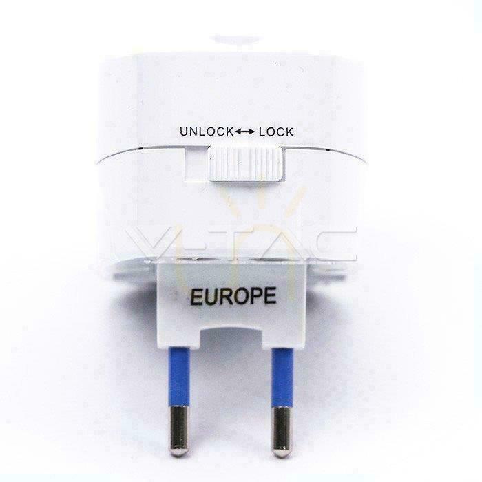 Vorschau V-TAC 8705 Universal-Reiseadapter mit Überlastschutz V-TAC 8705 Universal-Reiseadapter mit Überlastschutz