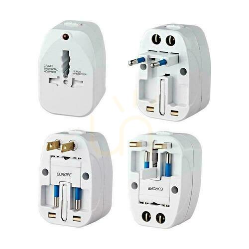Prüfen V-TAC 8705 Universal-Reiseadapter mit Überlastschutz