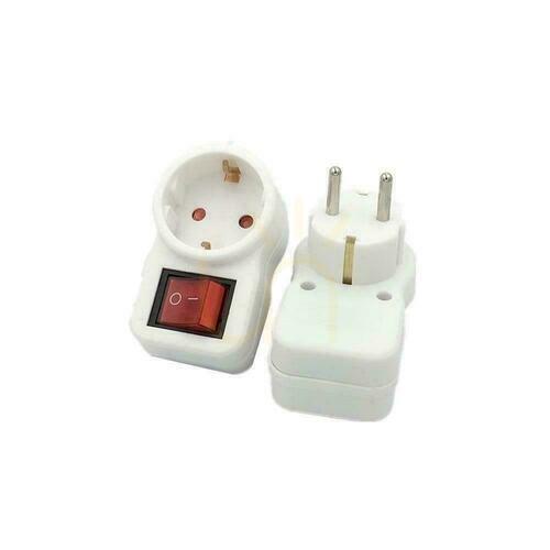 Prüfen Adapter mit V-TAC 16A 250V Schalter VT-1064
