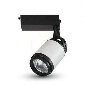 LED-Leuchte V-TAC Bus System 3F 10W 24st Schwarz Weiß VT-4512 6400K 800lm small 0