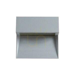 3W LED V-TAC Grau Quadratisch IP65 VT-1172-G 4000K 210lm Fassade Wandleuchte. small 0