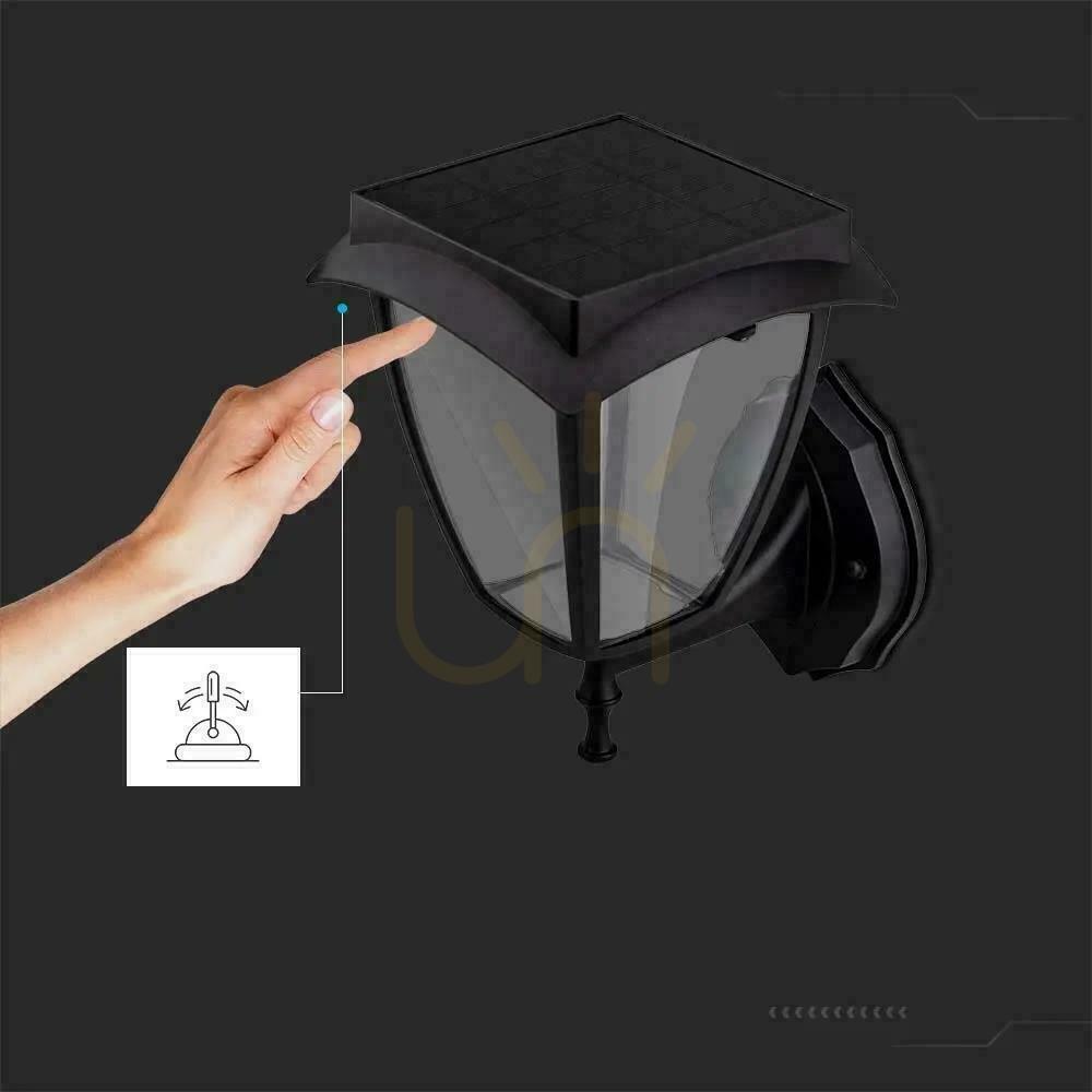 Prüfen Garten-Wandleuchte Solar V-TAC 2W LED IP44 VT-982 3000K+6000K 110lm 3 Jahre Garantie Garten-Wandleuchte Solar V-TAC 2W LED IP44 VT-982 3000K+6000K 110lm 3 Jahre Garantie