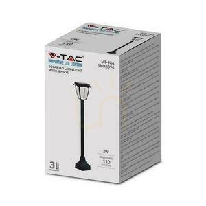 V-TAC 2W LED IP44 93cm VT-984 3000K+6000K 110lm Solar Gartenmast 3 Jahre Garantie 1 V-TAC 2W LED IP44 93cm VT-984 3000K+6000K 110lm Solar Gartenmast 3 Jahre Garantie small 1