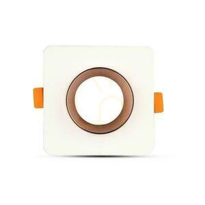V-TAC GIPS BETON GU10 Square Recessed Mesh Weiß/Rosa Gold VT-862-MRW 5 Jahre Garantie 2 V-TAC GIPS BETON GU10 Square Recessed Mesh Weiß/Rosa Gold VT-862-MRW 5 Jahre Garantie small 2