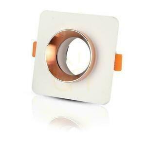 V-TAC GIPS BETON GU10 Square Recessed Mesh Weiß/Rosa Gold VT-862-MRW 5 Jahre Garantie 0 V-TAC GIPS BETON GU10 Square Recessed Mesh Weiß/Rosa Gold VT-862-MRW 5 Jahre Garantie small 0