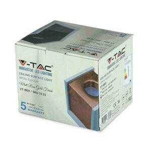 V-TAC GIPS BETON GU10 Aufputz Quadratisch Weiß/Schwarz VT-860-GB 5 Jahre Garantie 3 V-TAC GIPS BETON GU10 Aufputz Quadratisch Weiß/Schwarz VT-860-GB 5 Jahre Garantie small 3