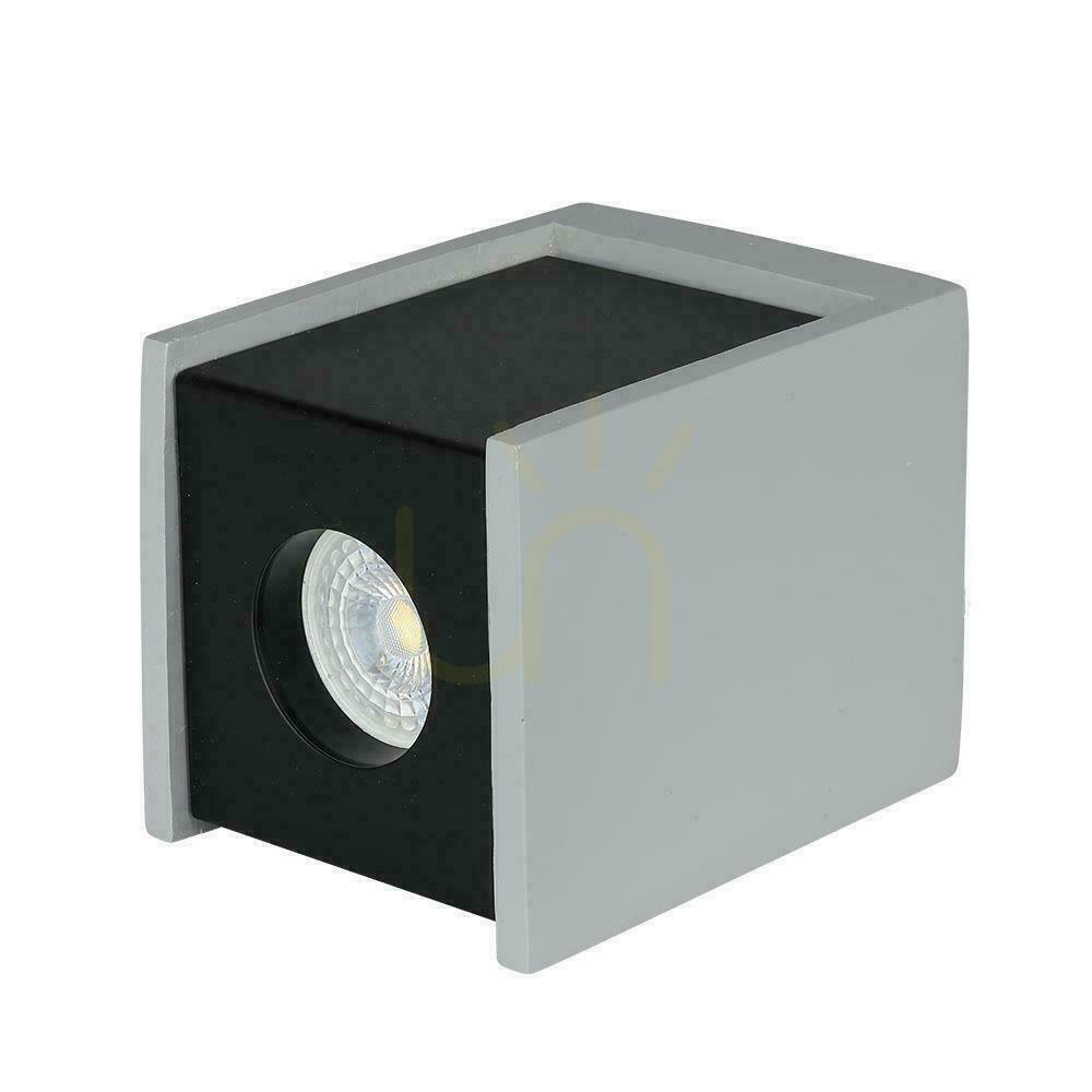Aussicht V-TAC GIPS BETON GU10 Surface Mounted Square Grau/Schwarz VT-860-GBM 5 Jahre Garantie. V-TAC GIPS BETON GU10 Surface Mounted Square Grau/Schwarz VT-860-GBM 5 Jahre Garantie.
