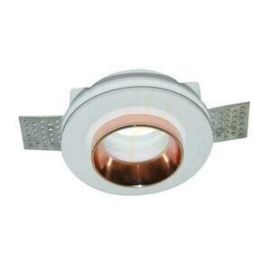 Mesh V-TAC GIPS GU10 Round Recessed G-K Weiß+Gold VT-866-MRD 5 Jahre Garantie small 1