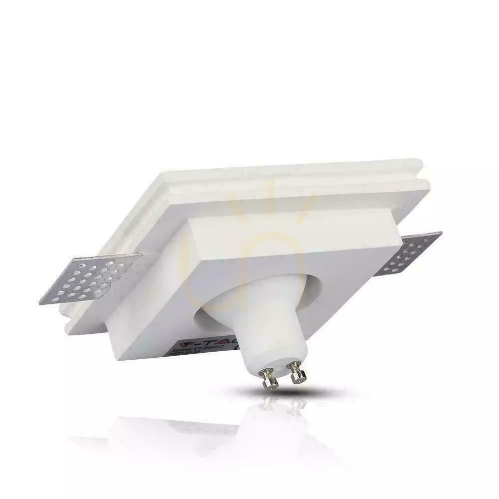 Aussicht Mesh V-TAC GIPS GU10 Square Recessed G-K Weiß+Chrom VT-866-CSQ 5 Jahre Garantie Mesh V-TAC GIPS GU10 Square Recessed G-K Weiß+Chrom VT-866-CSQ 5 Jahre Garantie