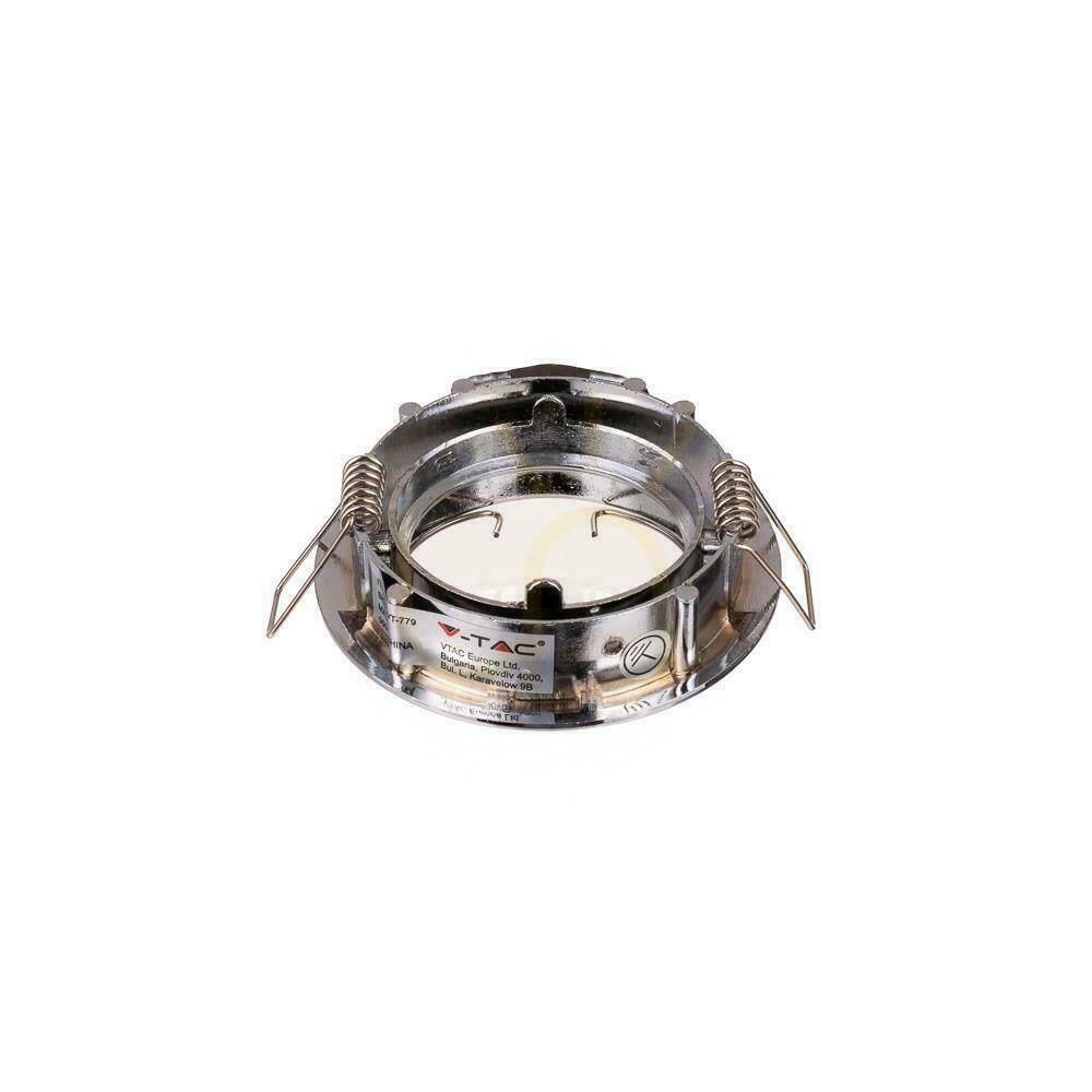 Vorschau Öse V-TAC GU10 rund beweglich Chrom VT-779-CH-RD Öse V-TAC GU10 rund beweglich Chrom VT-779-CH-RD