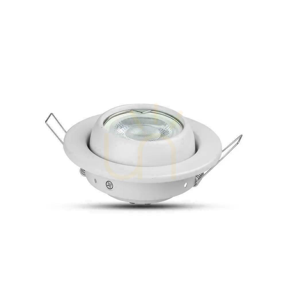 Zeige V-TAC GU10 Rundmasche Einstellbarer Winkel Weiß VT-780-WH V-TAC GU10 Rundmasche Einstellbarer Winkel Weiß VT-780-WH