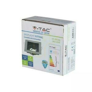 V-TAC Aluminium-Öse GU10 Quadratisch Satin/Schwarz VT-781SQ-SN 2 V-TAC Aluminium-Öse GU10 Quadratisch Satin/Schwarz VT-781SQ-SN small 2
