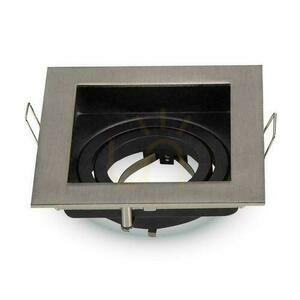 V-TAC Aluminium-Öse GU10 Quadratisch Satin/Schwarz VT-781SQ-SN 0 V-TAC Aluminium-Öse GU10 Quadratisch Satin/Schwarz VT-781SQ-SN small 0