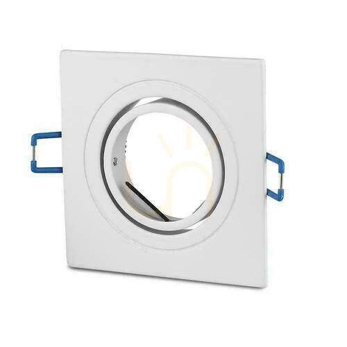 Prüfen Einbauleuchte V-TAC VT-782SQ-WH 1×GU10 quadratisch weiß