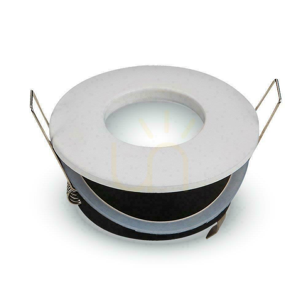 Prüfen Mesh V-TAC Aluminium Guss Versiegelt mit Glas IP54 GU10 Rund fi84 Weiß VT-787RD-WH Mesh V-TAC Aluminium Guss Versiegelt mit Glas IP54 GU10 Rund fi84 Weiß VT-787RD-WH
