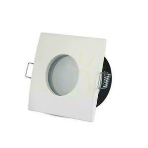 Mesh V-TAC Aluminium Guss Versiegelt mit Glas IP54 GU10 Quadratisch 84x84mm Weiß VT-787SQ-WH small 1