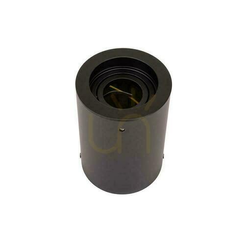 Prüfen V-TAC VT-796-B GU10 Deckenaufbauleuchte, schwarzer Aluminiumzylinder 142 × 100 mm