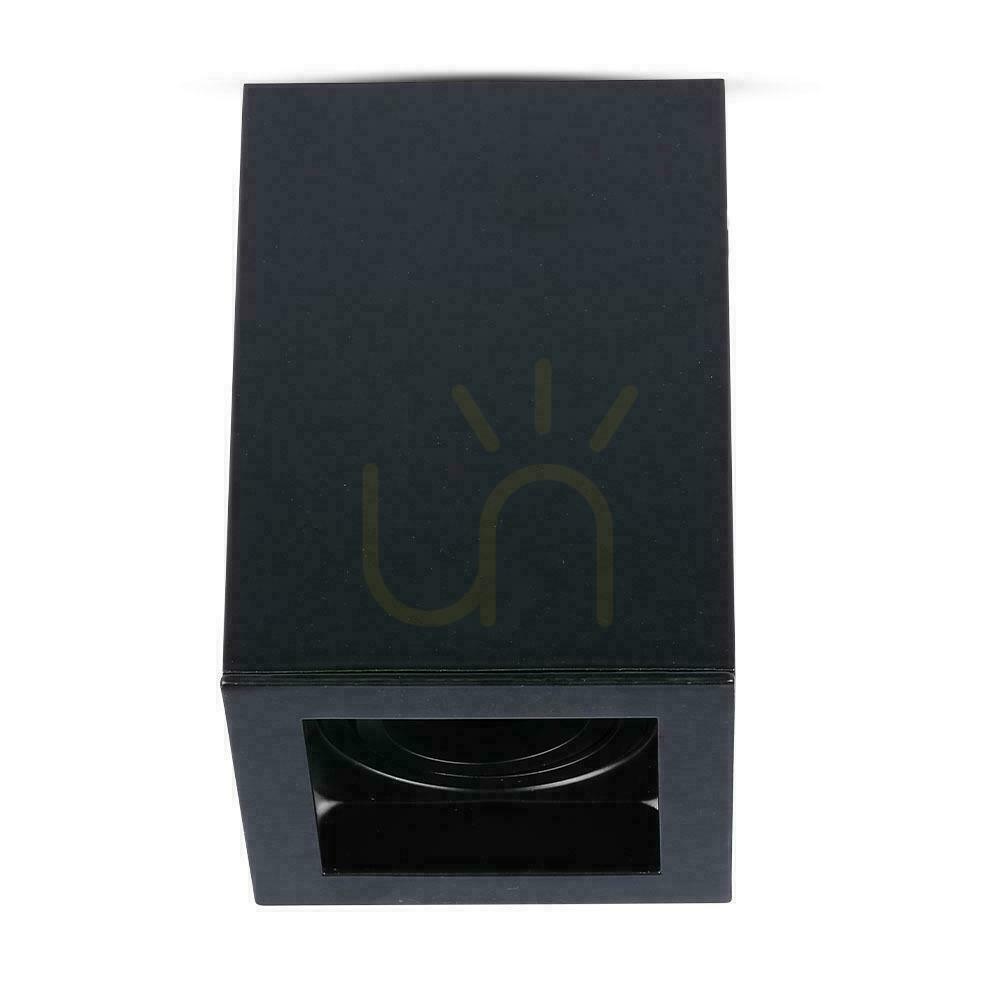 Prüfen V-TAC Aluminium GU10 Würfel Quadratische Oberflächenmontage Schwarz 142x100x100 VT-797-B. V-TAC Aluminium GU10 Würfel Quadratische Oberflächenmontage Schwarz 142x100x100 VT-797-B.
