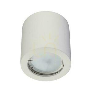 V-TAC GIPS GU10 Anbauleuchte Tuba Rund Weiß 70x75 VT-727RD small 0