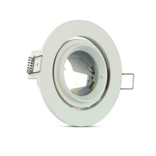 Prüfen V-TAC GU10 Movable Mesh Swivel Schnecke Weiß VT-700W
