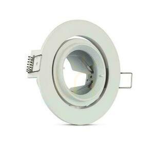 V-TAC GU10 Movable Mesh Swivel Schnecke Weiß VT-700W small 1