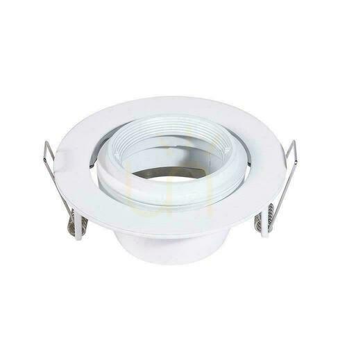 Prüfen V-TAC GU10 Movable Mesh Swivel Schnecke Weiß VT-700W