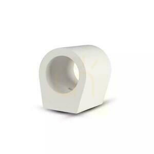 GIPS Runde Wandleuchte G9 Weiß V-TAC VT-858RD. small 2