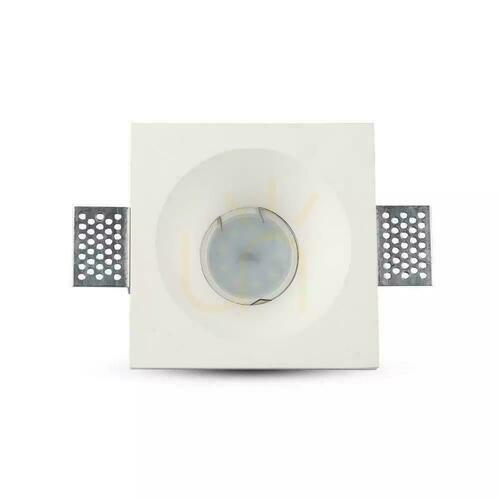 Prüfen V-TAC GIPS GU10 Vertieft 103x103 Rund Weiß V-TAC VT-859SQ Mesh.