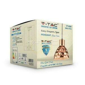 V-TAC Pendelleuchte Pink Gold fi220 VT-8220 5 Jahre Garantie 1 V-TAC Pendelleuchte Pink Gold fi220 VT-8220 5 Jahre Garantie small 1