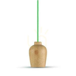 V-TAC Pendelleuchte Holz Grüner Draht VT-7778-GN 5 Jahre Garantie 2 V-TAC Pendelleuchte Holz Grüner Draht VT-7778-GN 5 Jahre Garantie small 2