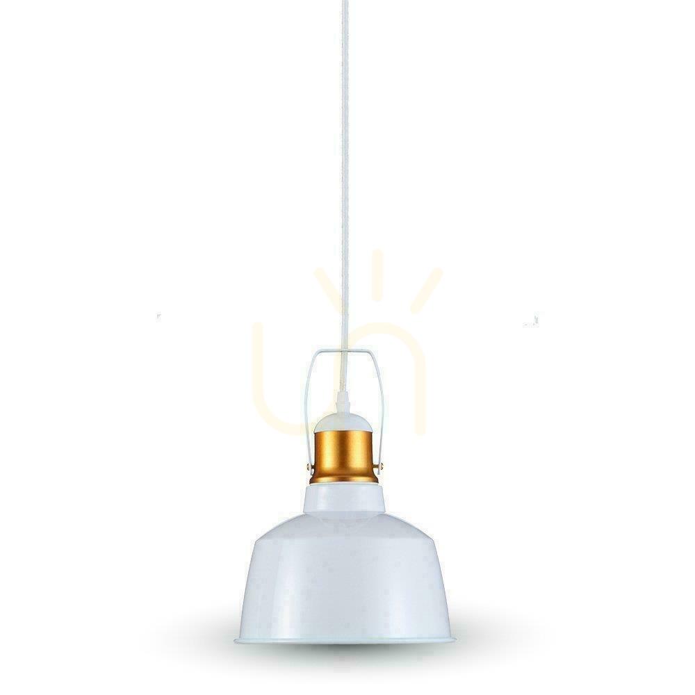 Prüfen V-TAC LOFT Pendelleuchte Vintage White VT-7422-WH 5 Jahre Garantie V-TAC LOFT Pendelleuchte Vintage White VT-7422-WH 5 Jahre Garantie