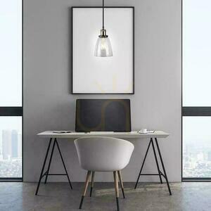 V-TAC LOFT Pendelleuchte Vintage Transparentes Glas fi140 VT-7140-T 5 Jahre Garantie small 2