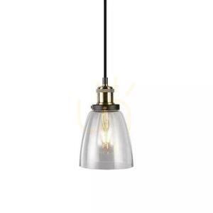V-TAC LOFT Pendelleuchte Vintage Transparentes Glas fi140 VT-7140-T 5 Jahre Garantie small 0