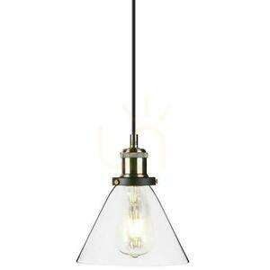 V-TAC LOFT Pendelleuchte Vintage Transparentes Glas fi180 VT-7185 5 Jahre Garantie small 0
