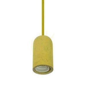 Pendelleuchte V-TAC VT-7668 aus gelbem Beton E27 max. 60 W small 2
