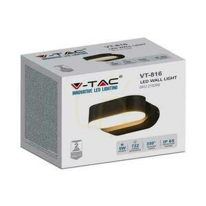 Wandleuchte V-TAC 6W LED Schwarz IP65 Schwenkbar 350st VT-816 4000K 800lm. 5 Wandleuchte V-TAC 6W LED Schwarz IP65 Schwenkbar 350st VT-816 4000K 800lm. small 5