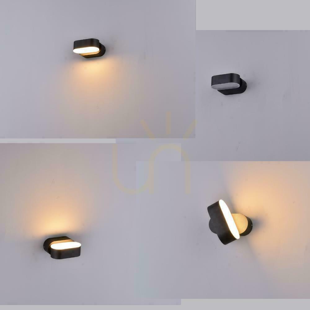 Vorschau Wandleuchte V-TAC 6W LED Schwarz IP65 Schwenkbar 350st VT-816 4000K 800lm. Wandleuchte V-TAC 6W LED Schwarz IP65 Schwenkbar 350st VT-816 4000K 800lm.