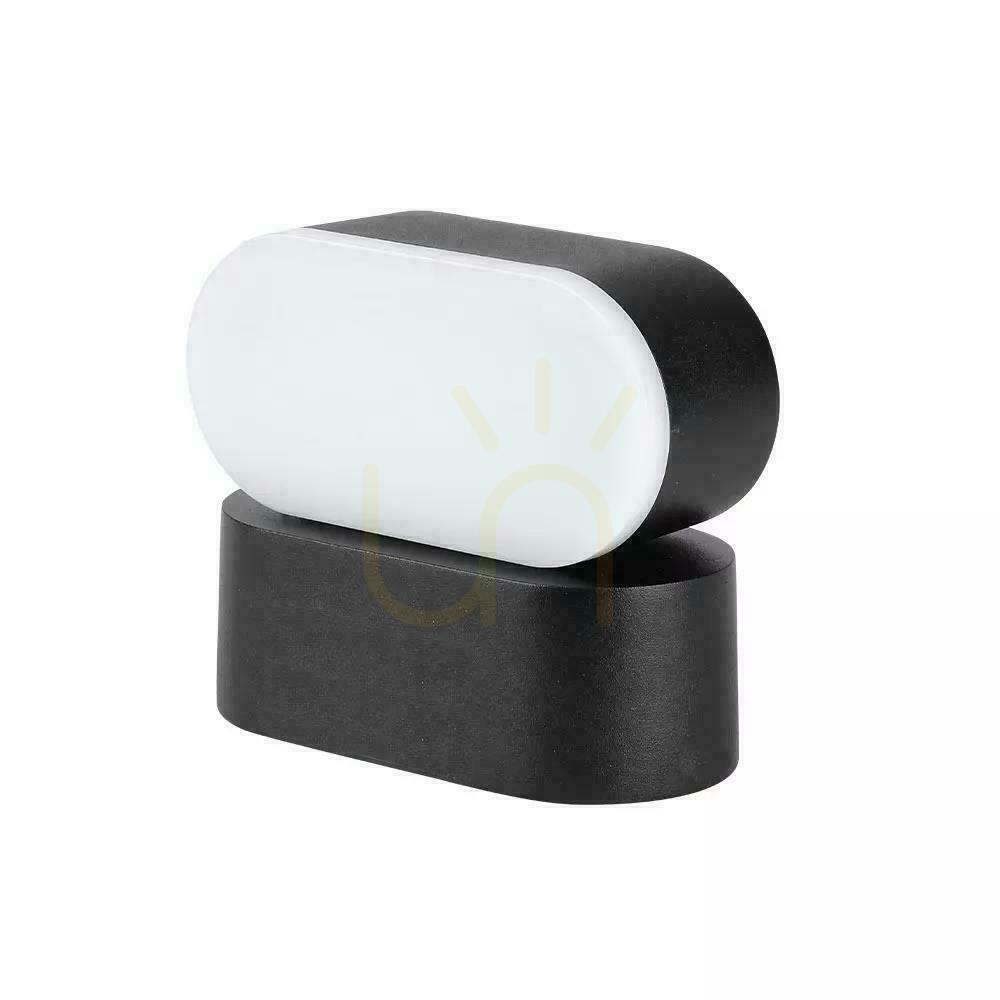 Prüfen Wandleuchte V-TAC 6W LED Schwarz IP65 Schwenkbar 350st VT-816 4000K 800lm. Wandleuchte V-TAC 6W LED Schwarz IP65 Schwenkbar 350st VT-816 4000K 800lm.