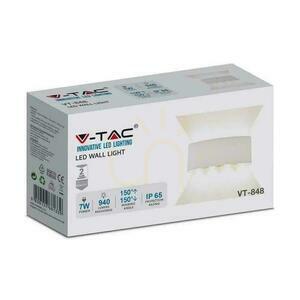 Wandleuchte Top Down V-TAC 8W LED Weiß IP54 VT-848 3000K 870lm. 2 Wandleuchte Top Down V-TAC 8W LED Weiß IP54 VT-848 3000K 870lm. small 2