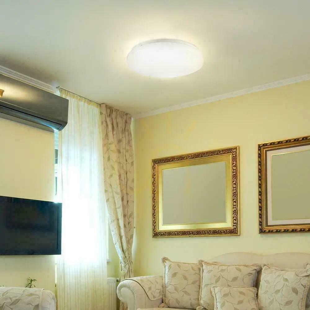 Prüfen Plafond V-TAC 36W Milky CCT Farbwechsel fi.480 VT-8436-M-N 3000K-6400K 3900lm Plafond V-TAC 36W Milky CCT Farbwechsel fi.480 VT-8436-M-N 3000K-6400K 3900lm