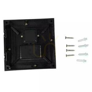 V-TAC 7W LED Schwarz Quadratische Leuchte IP65 VT-831 3000K 700lm small 4