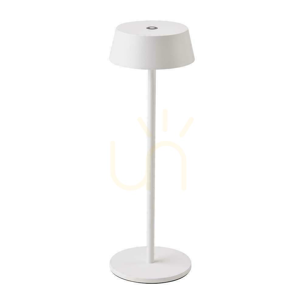 Prüfen V-TAC 2W LED Ladegerät Dimmbare Nachttischlampe IP54 Weiß VT-7562 3000K 200lm. V-TAC 2W LED Ladegerät Dimmbare Nachttischlampe IP54 Weiß VT-7562 3000K 200lm.