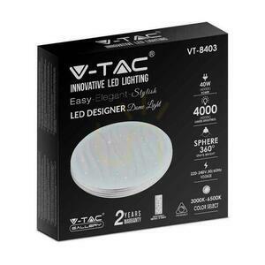 Decke Plafond V-TAC 40W LED Pilot CCT fi.400 Sterne und Wellen VT-8403 3000K-6500K 4000lm 4 Decke Plafond V-TAC 40W LED Pilot CCT fi.400 Sterne und Wellen VT-8403 3000K-6500K 4000lm small 4